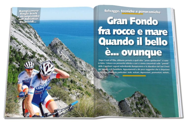 Gran Fondo fra rocce e mare. Quando il bello è… ovunque