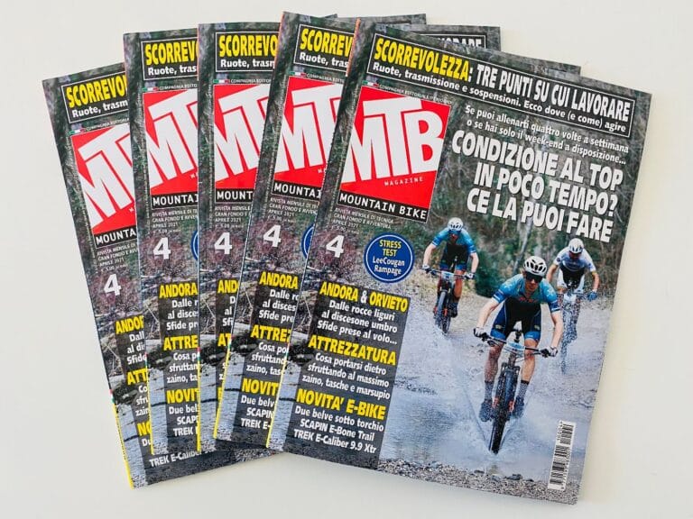 MTB Magazine di aprile è arrivato e vi aspetta in tutte le edicole di Italia!