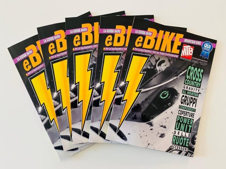 Ecco la guida e-Bike di MTB Magazine. Vi aspetta in edicola con valutazioni e test tecnici