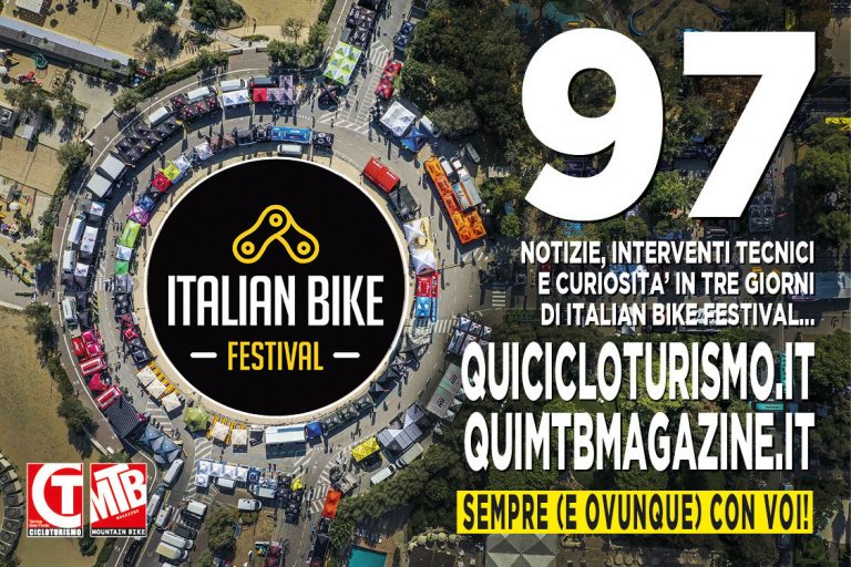 Il nostro week-end all’Italian Bike Festival? 97 notizie, interventi tecnici e curiosità in tre giorni. Siamo sempre (e ovunque) con voi!
