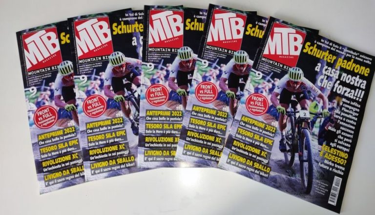 MTB Magazine di settembre è arrivato in tutte le edicole d’Italia