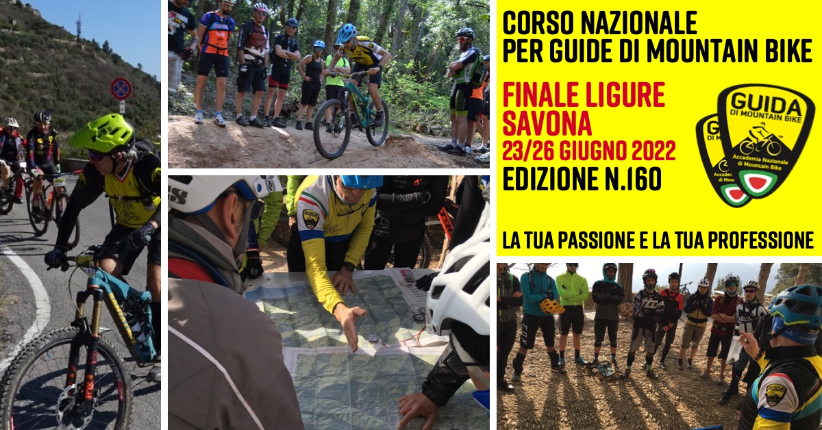 Guida Mountain Bike: dal 23 al 26 giugno il corso dell'Accademia Nazionale  Mtb a Finale Ligure