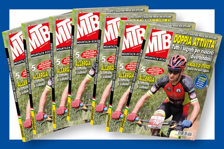 MTB Magazine di maggio è in tutte le edicole: corri a prenderlo, in allegato c’è la Guida delle e-Bike