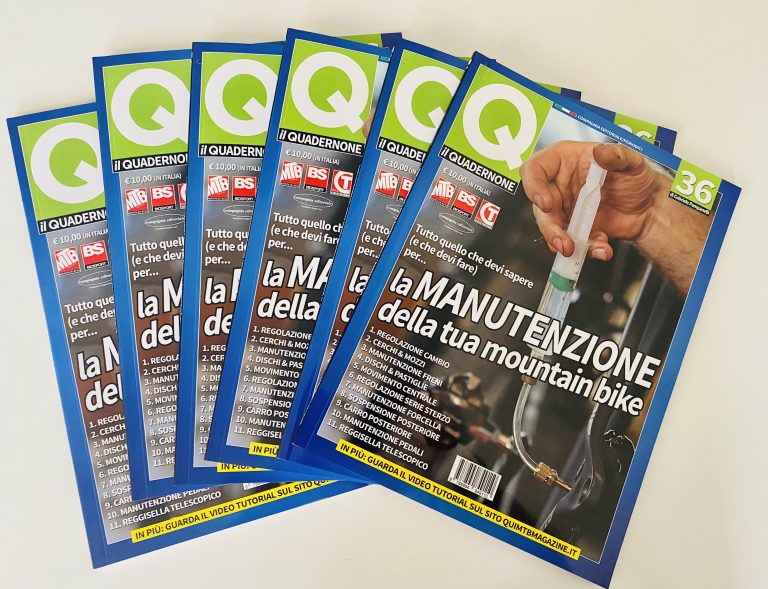 La Manutenzione della tua Mtb: arriva un nuovo Quadernone Tecnico, acquistabile online e all’Italian Bike Festival