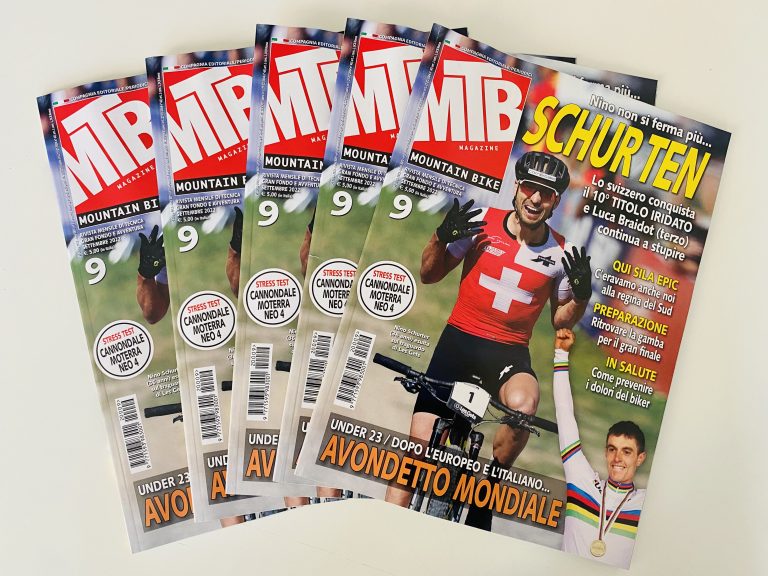 MTB Magazine di settembre è arrivato in tutte le edicole d’Italia