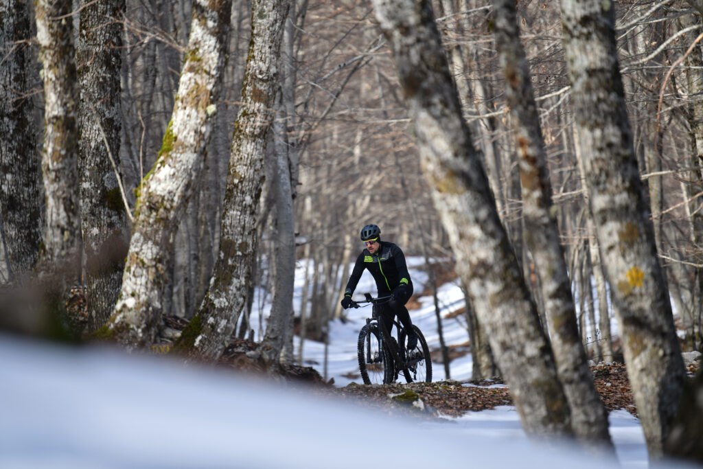 Mtb Inverno neve