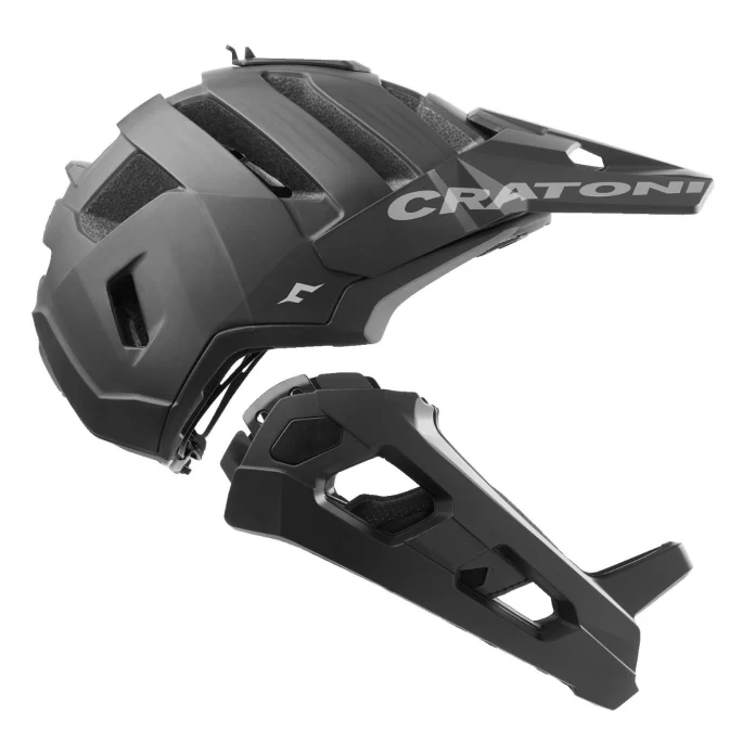 Il casco integrale Cratoni Madroc Pro con menmtoniera staccabile