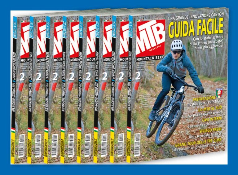 MTB Magazine di febbraio è arrivato in tutte le edicole d’Italia! Corri a prenderlo