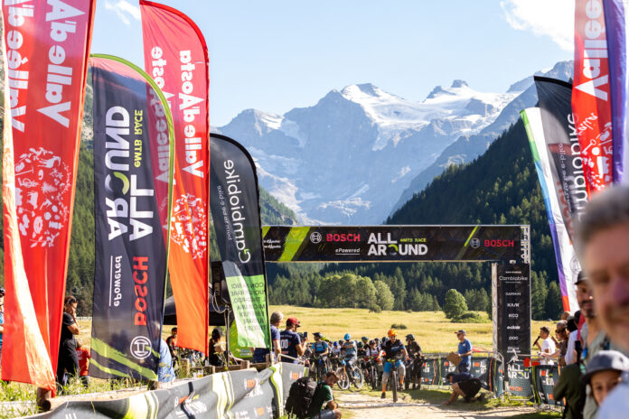 All Around eMTB, Valled'Aosta (ITA), 19/07/22, immagini della prima edizione del 2022. Photo credit: Evi Garbolino