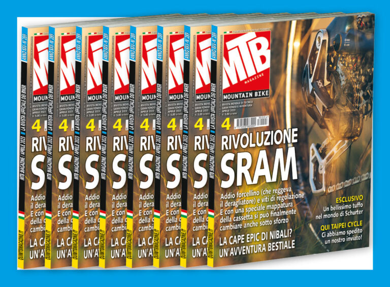 MTB Magazine di aprile ti aspetta in tutte le edicole d’Italia! Corri a prenderlo