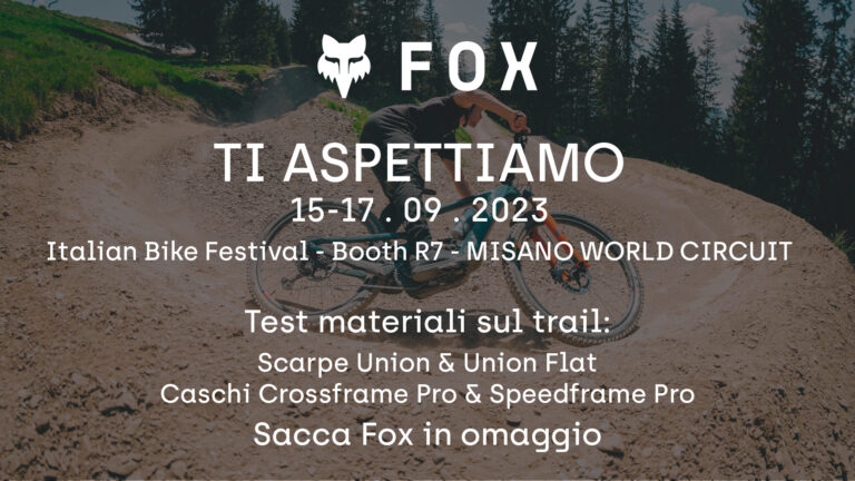 ITALIAN BIKE FESTIVAL 2023 / Fox Racing, le nuove scarpe Union e l’inedito casco Crossframe Pro