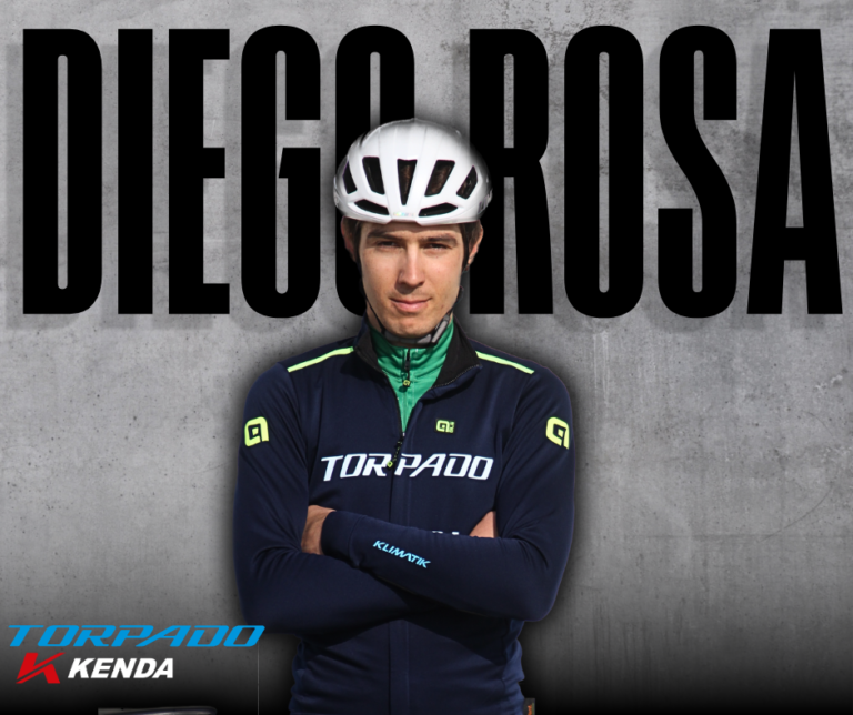 Diego Rosa porta il tricolore in casa Torpado Kenda Factory