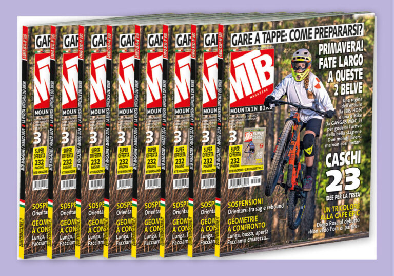 MTB Magazine di marzo è arrivato in tutte le edicole. E lo puoi leggere anche online