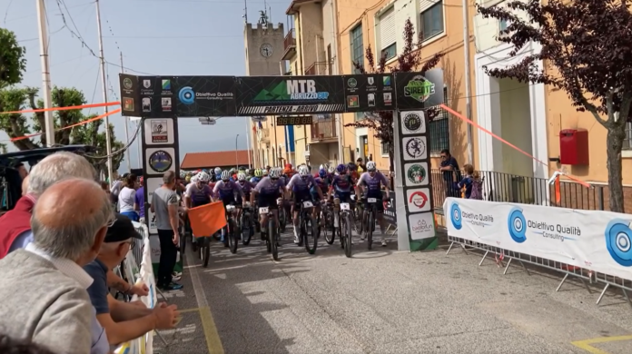 Partenza Sirente Sirente Bike Marathon
