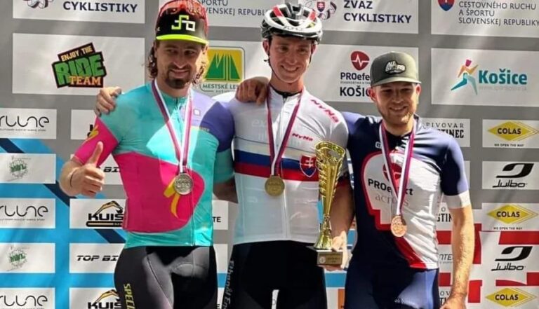Campionati slovacchi, Sagan solo secondo nello Short Track