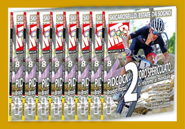 MTB Magazine di agosto è arrivato in tutte le edicole. E lo puoi leggere anche online!