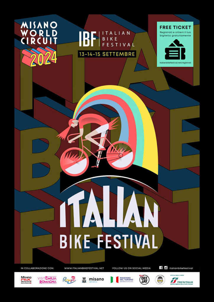 Locandina dell'Italian Bike Festival 2024