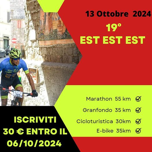 Locandina nuova Marathon Est! Est!! Est!!!