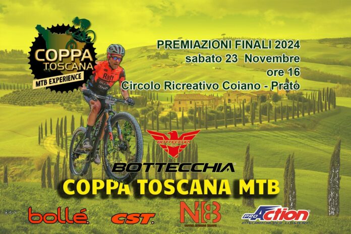 Locandina premiazioni Coppa Toscana Mtb