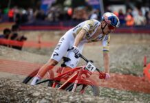 Q36.5, ecco il kit ufficiale per le gare MTB 2025 di Tom Pidcock Pidcock