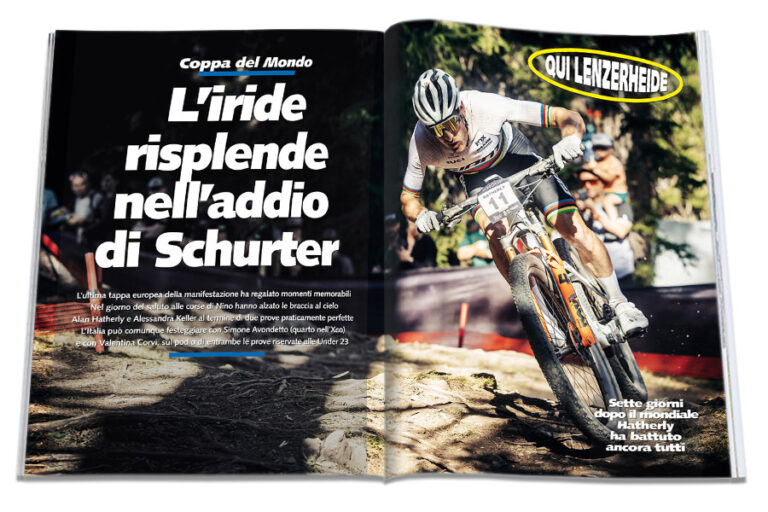 L’iride risplende nell’addio di Schurter