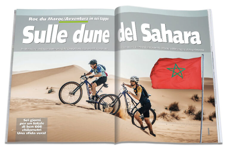 Sulle dune del Sahara
