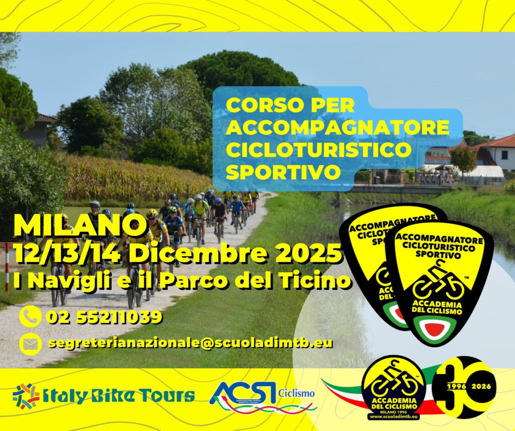 Accompagnatore Cicloturistico Sportivo