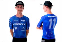 Giant Factory Off-Road Team introduce il numero sul retro della maglia in stile calcio Giant Factory Off-Road Team