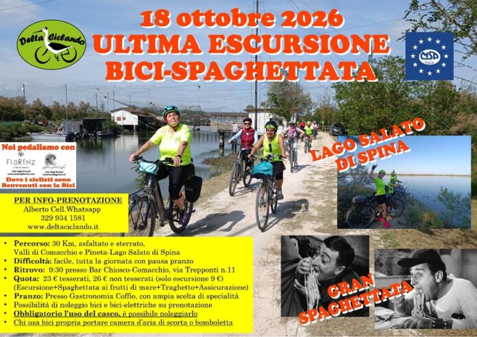 18 ottobre-BiciSpaghettata- Bici Spaghettata